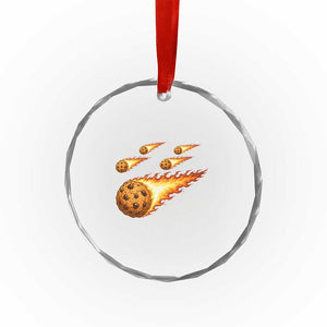 Cookie Meteor Shower Crystal Glass Ornament Funny Space Dessert