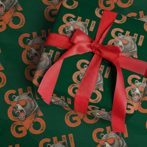 Cool Chicago Pride Br Graphic Wrapping Paper Roll TS02 Green Print Your Wear