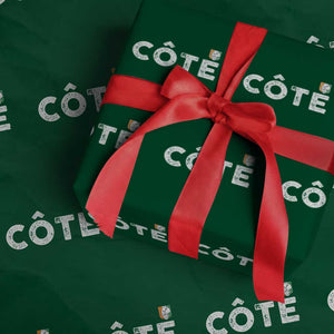 Côte D Ivoire Wrapping Paper Roll Ivory Coast Crest Football Family Matching