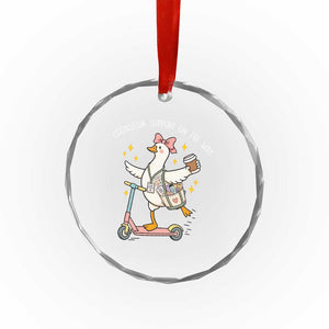 Counselor Support On The Way Crystal Glass Ornament Silly Goose School Counselor TS14 Print Your Wear
