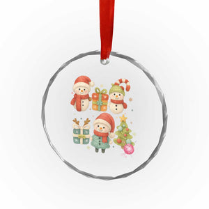 Crochet Christmas Crystal Glass Ornament Funny Xmas Gift For Crocheter TS12 Print Your Wear