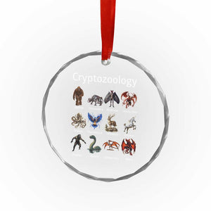 Cryptid Creatures Crystal Glass Ornament Cryptozoology Fantasy Mythical Monsters TS02 Print Your Wear