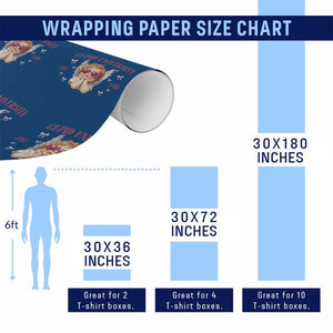 Cupid University Wrapping Paper Roll Cute Valentines Day Funny College TS10 Print Your Wear