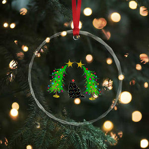 Cute Cat Crystal Glass Ornament Kitty Cat Lover Xmas Tree Lights TS10 Print Your Wear