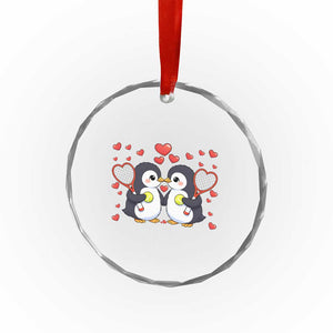 Cute XOXO Tennis Player Crystal Glass Ornament Valentines Day Gift TS12 Print Your Wear
