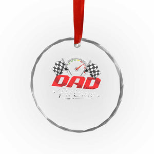 Dad Pit Crew Crystal Glass Ornament Racing Family Matching Father's Day TS11 Print Your Wear
