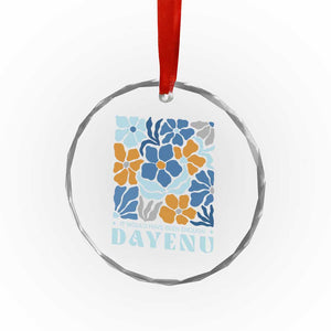 Dayenu Passover Jewish Holiday Floral Retro Crystal Glass Ornament It Would Have Been Enough Meaningful Seder Gift TS02 Print Your Wear