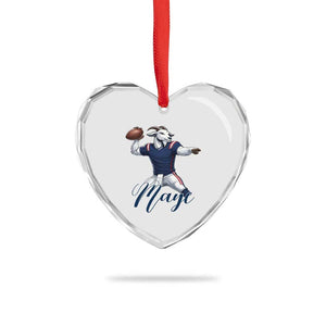 Dedicated Maye Lover Heart Crystal Glass Ornament Football Fan Supporter TS12 Print Your Wear