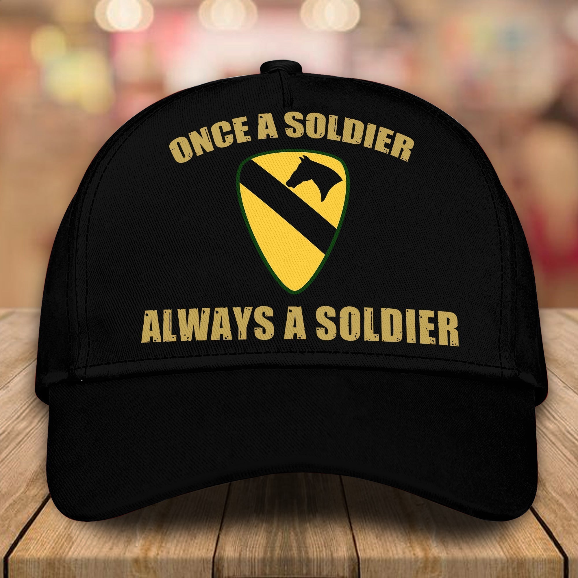 Personalized Veteran Classic Cap Once A Veteran Always A Veteran CTM Classic Cap Universal Fit Custom - Printyourwear