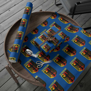 Deutschland German Pride Wrapping Paper Roll Bundesadler Coat of Arms TS11 Blue Print Your Wear