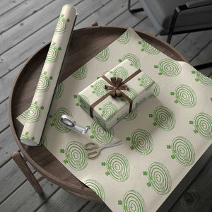 Dirty Humor Dartist St Patricks Day Gift Wrapping Paper Roll Just The Tip TS12 Beige Print Your Wear