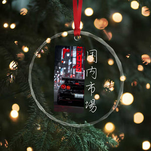 Distress JDM Drift Car Crystal Glass Ornament Distress Japanese Automotive Tuning Car TS10 Print Your Wear