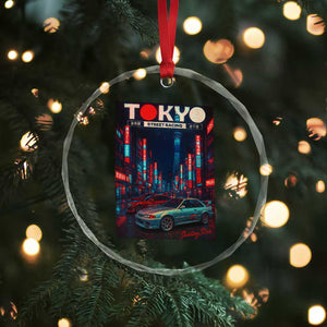 Distress JDM Tokyo Japan Drift Race Car Crystal Glass Ornament Retro Vintage Japanese Graphic TS10 Print Your Wear