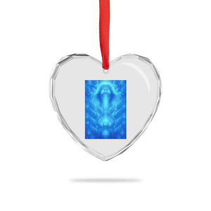 Divine 67 Meme Heart Crystal Glass Ornament Celestial Mason 6 7 Spiritual Six Seven Angelcore TS02 Print Your Wear