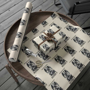 Do Not Make Peace With Evil Wrapping Paper Roll Archangel Saint Michael TS12 Beige Print Your Wear