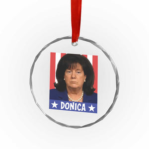 Donica Lewinsky Political Trump Meme Crystal Glass Ornament Hilarious Viral Internet Parody TS02 Print Your Wear