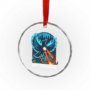 Don’t Tread on MN Minnesota Crystal Glass Ornament Rebel Loon Ice Out Resistance TS02 Print Your Wear