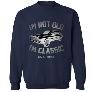 Custom Year Est Personalized Shirt for Men I'm Not Old I'm Classic Car Graphic CTM02 Sweater Custom - Printyourwear