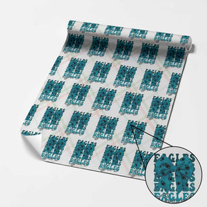 Eagle Girls Coquette Bow Retro Vintage Wrapping Paper Roll TS02 Christmas Plaid Print Your Wear