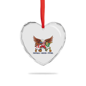 Eagle Jaguar Beaver 2026 Football Heart Crystal Glass Ornament Supporters Gift Idea TS12 Print Your Wear