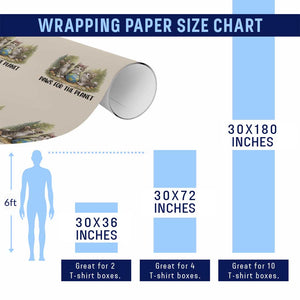 Earth Day Cat Lover Wrapping Paper Roll Paws For The Planet TS12 Print Your Wear