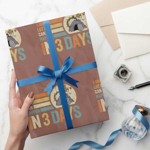 Easter A Lot Can Happen In 3 Days Religious Wrapping Paper Roll TS11 Mocha Print Your Wear