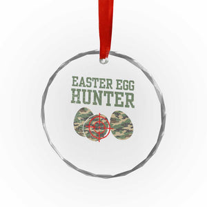 Easter Egg Hunter Crystal Glass Ornament Camo Funny Hunting TS10 Print Your Wear