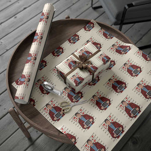 Ed Gein Valentine Meme Wrapping Paper Roll Funny Horror Movie TS14 Beige Print Your Wear