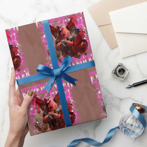 Embarrassing Adult Humor Experienced Cock Handler Inappropriate Wrapping Paper Roll TS10 Mocha Print Your Wear