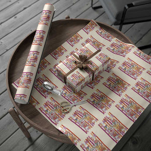 Engaged Club Wives In Progress Wrapping Paper Roll Lesbian Bachelorette Engagement Gift
