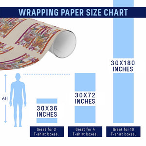 Engaged Club Wives In Progress Wrapping Paper Roll Lesbian Bachelorette Engagement Gift