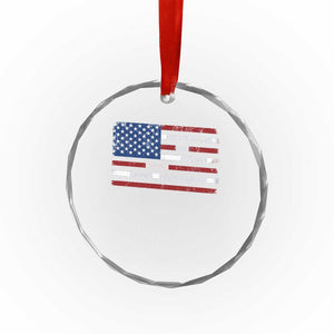 Everything Is Fine Trust Your Government Crystal Glass Ornament Funny Political American Flag TS11 Print Your Wear