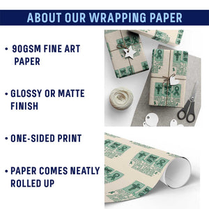 Faith Love And Cure Liver Cancer Awareness Wrapping Paper Roll Hope Survivor Support