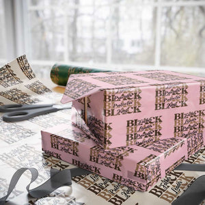 Father Leader Provider Protector King Wrapping Paper Roll Proud Black Dad Gift