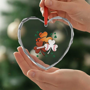 Football Basketball Baseball Shamrock Heart Crystal Glass Ornament Happy St Patricks Day Sport Lover TS02 Print Your Wear