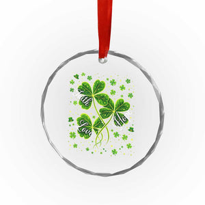 Four Leaf Clover Christian Crystal Glass Ornament Irish Lucky Shamrock Faith Hope Love Religious TS10 Print Your Wear