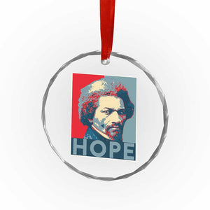 Frederick Douglass Hope Poster Crystal Glass Ornament African American Heritage TS12 Print Your Wear