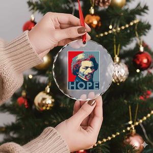 Frederick Douglass Hope Poster Crystal Glass Ornament African American Heritage TS12 Print Your Wear