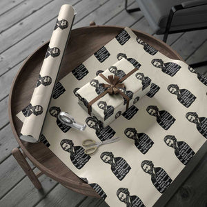 Frederick Douglass Inspirational Quote Wrapping Paper Roll Black History Month TS14 Beige Print Your Wear