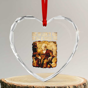 Frederick Douglass Quote Heart Crystal Glass Ornament Once You Learn to Read TS14 Transparent Glass 3'' Heart Print Your Wear