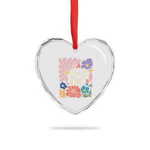 Free DC Subtle Groovy Floral Heart Crystal Glass Ornament Washington D.C. Rights Retro Hippie Style TS02 Print Your Wear