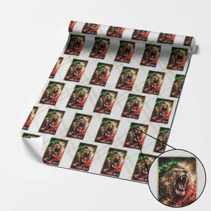 Free Iran Lion Wrapping Paper Roll Freedom Resistance Solidarity Movement Gift TS12 Christmas Plaid Print Your Wear