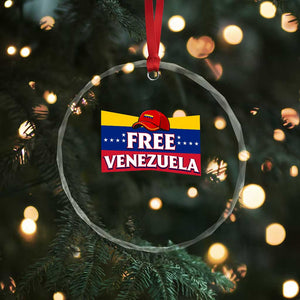 Free Venezuela Flag Patriotic Crystal Glass Ornament Venezuela Pride TS12 Print Your Wear