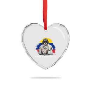 Free Venezuela Maduro Heart Crystal Glass Ornament Political Satire TS02 Print Your Wear