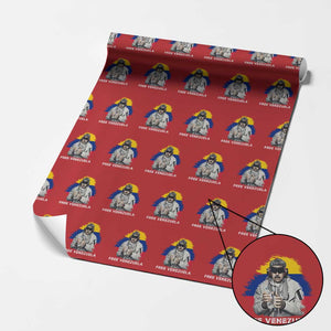 Free Venezuela Maduro Wrapping Paper Roll Political Satire TS02 Red Print Your Wear