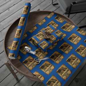 Freedom 250 Years America Wrapping Paper Roll Retro Vintage 250th Anniversary USA TS10 Blue Print Your Wear