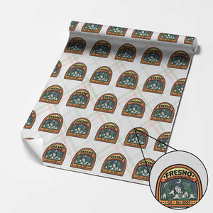 Fresno Nightcrawlers Folklore Gift Wrapping Paper Roll Home Of California Cryptids TS12 Christmas Plaid Print Your Wear