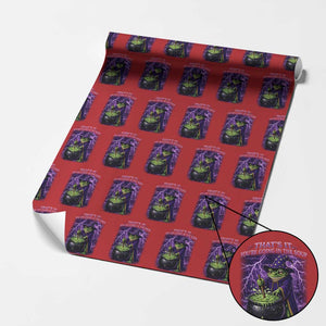 Frog Meme Wrapping Paper Roll Vintage Graphic Thats It Youre Going In The Soup TS10 Red Print Your Wear