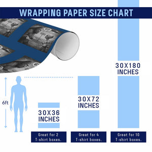 Funny 67 Meme Bigfoot Alien Wrapping Paper Roll Six Seven Sasquatch Area 51 UFO Conspiracy TS10 Print Your Wear