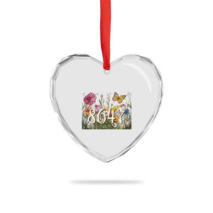 Funny 8647 Subtle Sarcasm Heart Crystal Glass Ornament Floral Boho Style TS02 Print Your Wear